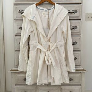 Cream Wrap Pocketed Cardigan